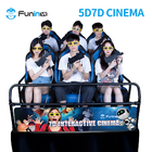 상호 작용하는 이동 영화 5d 6d 7D 영화 극장 6 Dof 전기 플랫폼