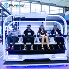 동적 좌석 9D 가상 현실 영화관 디푼 E3 VR 안경과 함께 현실적인 바람 효과