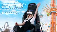 VR 드롭 타워와 함께 엔터테인먼트 9D VR 시뮬레이터 360° 움직임 멀티 플레이어