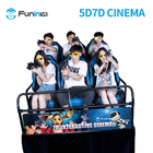 7D 영화 컨텐츠 VR 롤러코스터 해외 설치 제공과 함께 수압 플랫폼