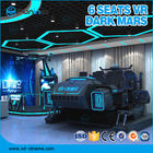 220V 9D VR 영화관 시뮬레이터 6는 상점가를 위한 VR 차 기계에 자리를 줍니다