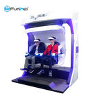 200kg 220V Funin VR 중국 시뮬레이터 롤러코스터 9D VR 의자 2는 판매 판금을 위한 시뮬레이터에 자리를 줍니다