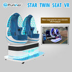 220V 3600도 동의 작은 발자국 9D VR 시뮬레이터 영화관 2 계란 좌석