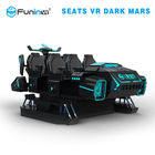 6 전기 플랫폼을 가진 좌석 VR 어두운 화성 9D VR 시뮬레이터 1 년 보장