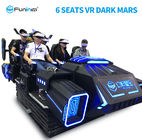 높은 ROI 9D VR 시뮬레이터 6 좌석 가상 현실 도박 기계 1 년 보장