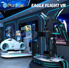 1260*1260*2450mm 9D VR 독수리 비행 영화관 시뮬레이터 2.0kw+200 Kg VR 360 유원지를 위한 나는 게임 기계