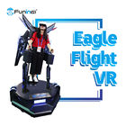 슈퍼마켓을 위한 단일 플레이어 이글스 비행 9D VR 비행 게임 기계 5D 7D 상영관 시뮬레이터