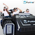 FuninVR 가상 현실 다중 플레이어 vr 시뮬레이터 게임기 9d VR 시뮬레이터를 경주하는 6개의 좌석