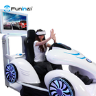 FuninVR 9d 아케이드 게임기 VR 경주용 차 VR 백색을 가진 마리오 카트 시뮬레이터