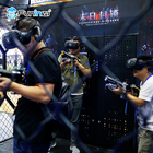 좀비를 4-5 플레이어 VR 세트 9D 가상 현실 기계를 갑자기 보내는 VR 놀이공원 장비 멀티 플레이어