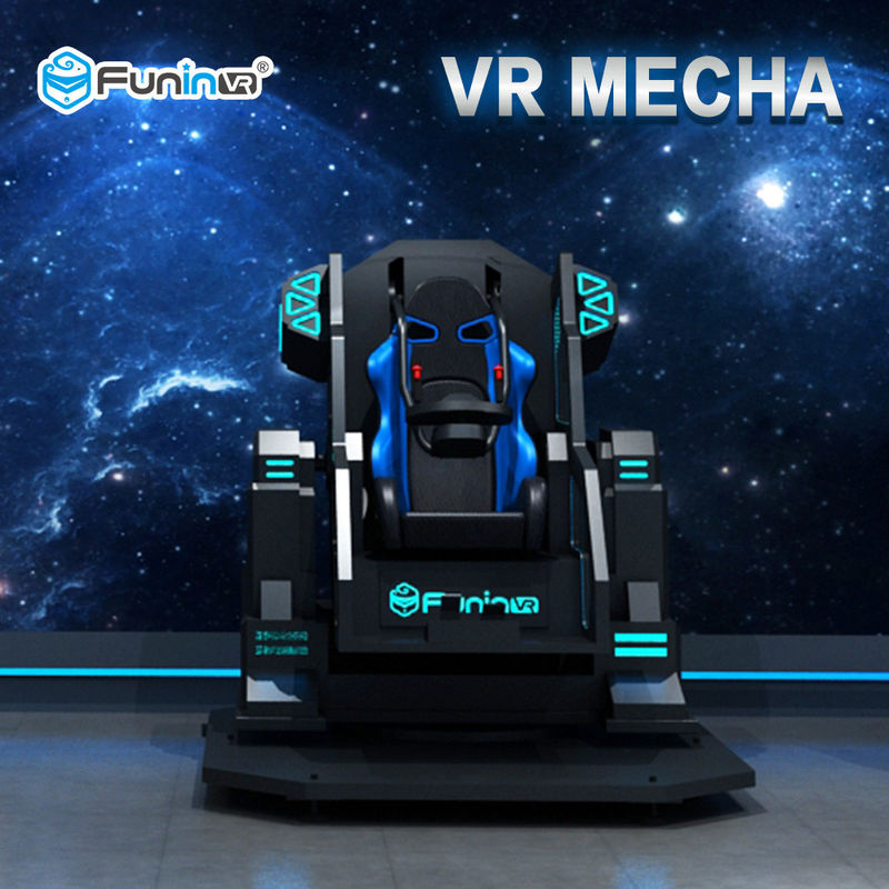 최신 디자인 VR mecha 1 좌석 9D 영화관 시뮬레이터 가상 현실