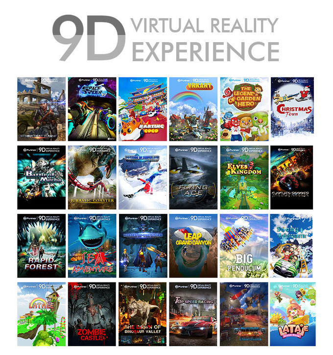 9D VR 가상 현실 시뮬레이터 총격사건 아케이드 게임 기계, 총격사건 시뮬레이터 VR
