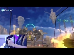 놀이공원 게임 9D VR 시뮬레이터  실내이 하늘 다이빙 360 VR 시뮬레이터