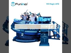 우리의 9D VR 시뮬레이터 360도 회전 멀티플레이어 1.2KW로 궁극적인 가상 현실 모험을 경험하십시오.