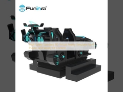 6명의 플레이어와 다양한 콘텐츠를 위한 높은 안전 표준 9D 가상 현실 시뮬레이터