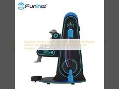 우리의 AC220V 9D VR 시뮬레이터에서 360도 회전과 조이스틱 컨트롤러로 궁극적인 게임 경험을 경험하십시오.
