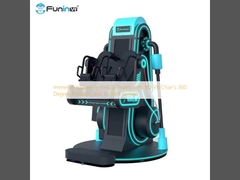 9D VR 의자의 360도 회전과 55인치 화면으로 가상현실에 몰입하세요