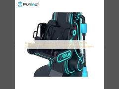 9D VR 시뮬레이터와 가상현실의 전 잠재력을 발휘하십시오 2.00*1.70*3.05m 5.1 서라운드 사운드 멀티플레이어