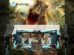 다이나믹 익스트림 테마 플랫폼에서 9D VR 드래곤 라이더 5인승 시뮬레이터로 엔터테인먼트의 미래를 경험하세요.