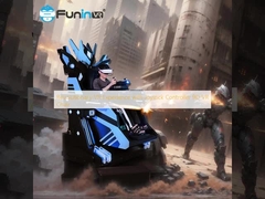 조이스틱 컨트롤러 9D VR 의자를 갖춘 혁신적인 VR 체험