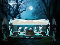 6180*2695 * 2825mm 다이내믹 조명 효과 및 고화질 시각 효과를 갖춘 9D 가상 현실 시네마