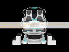 9D VR 시뮬레이터 50 게임 싱글 플레이어 5.1 서라운드 사운드와 함께 게임 경험을 변화