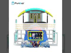 다양한 콘텐츠 9D 가상 현실 시뮬레이터 VR 스카이다이빙은 서라운드 사운드와 인터랙티브를 위해 설계된 여러 플랫폼 기능을 제공합니다.