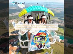 다중 플랫폼 9D 가상 현실 시뮬레이터 인터랙티브 2인용 VR, 터치 스크린 컨트롤로 현실적인 VR 어드벤처 제공