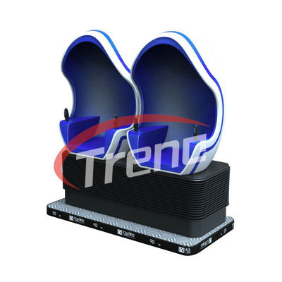 유행은 바람 효과를 가진 360도 슈퍼마켓 9D 영화관 탐 파란 좌석을 냉각합니다