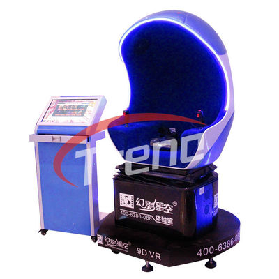 굉장한 파랑 9D 가상 현실 시뮬레이터, VR 게임 9D 활동 영화관 세륨은 찬성했습니다