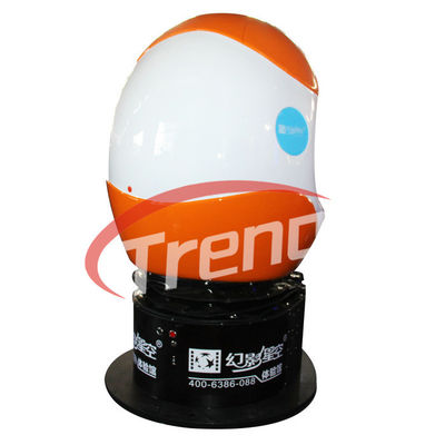 전기 계란 모양 Oculus 갈라진 틈 9D 영화관 시뮬레이터 몰입 형 360도 자전