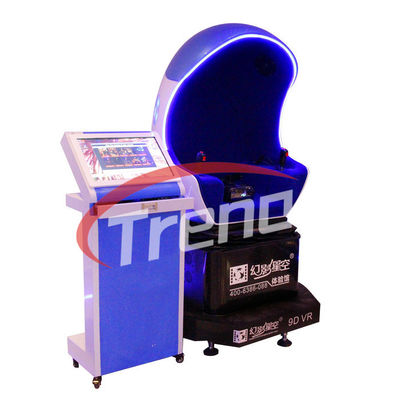 모양 테마 파크 9D 가상 현실 영화관 두 배 좌석을 찬성된 1500 와트 SGS Egg