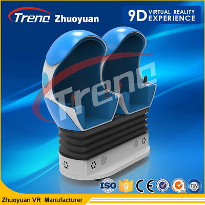 동적인 12의 특수 효과 플랫폼을 가진 계란 기계 9D 가상 현실 시뮬레이터 의자를 때리십시오