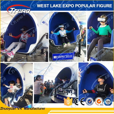HD 1080P 유리를 가진 매력적인 360 정도 테마 파크 9D VR 시뮬레이터