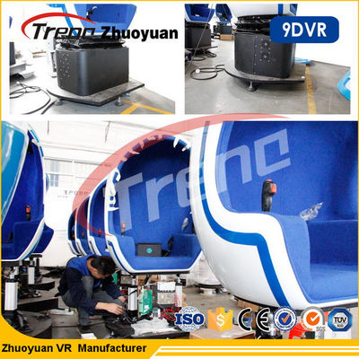 720 상점가를 위한 정도 침수 헬멧 9D 가상 현실 시뮬레이터 의자