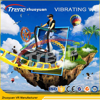 360도 자전 플랫폼을 가진 롤러코스터 Oculus 갈라진 틈 비행 모의 조종 장치