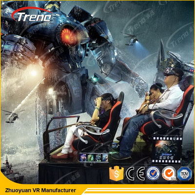 6 DOF 진동 동의 좌석을 찌르는 뒤를 가진 동적인 5D 동의 영화관