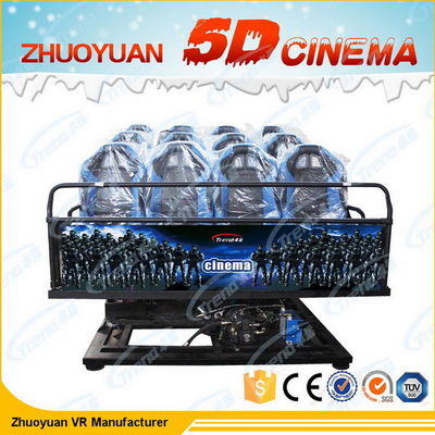 2250 와트 220 볼트 5D 영화관 장비, 서라운드 사운드를 가진 5D 동의 탐