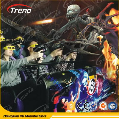 옥외 전자 5D 동의 탐, 가상 현실 관제사를 가진 5D 영화관