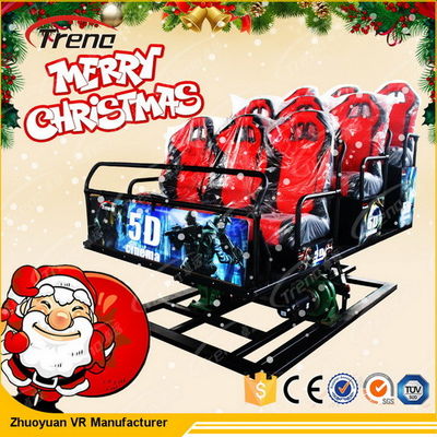 거품/비/바람 효과를 가진 안락한 동의 의자 5D 영화관