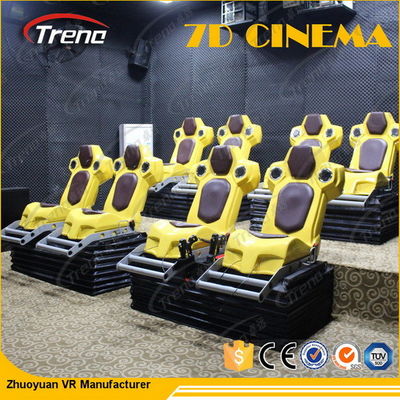 HD VR 유리 디지털 방식으로 7D 영화관 영화를 가진 이동할 수 있는 가상 세계 시뮬레이터