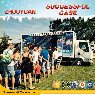 점화/비 가장을 가진 움직일 수 있는 굉장한 7D 영화관 시뮬레이터 6 좌석