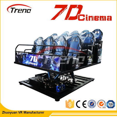 6 스크린 전시 체계를 가진 DOF 테마 파크 오락 7D 영화관