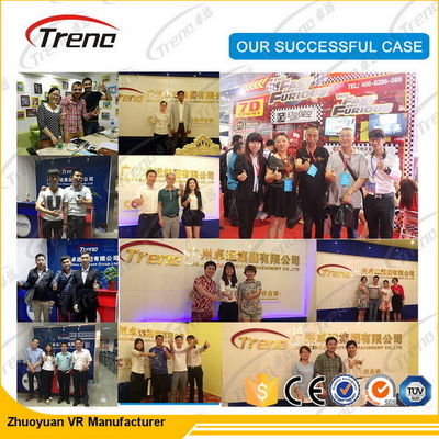 AC 220V 9D 영화관 시뮬레이터 가상 현실 장비 아케이드를 위한 6명의 선수
