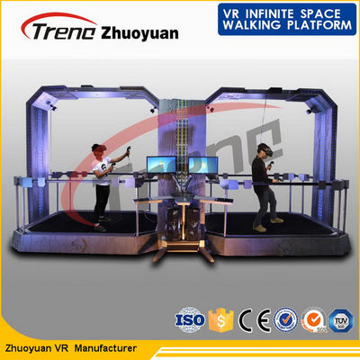 까만 총격사건 게임 9D 활동 영화관 VR HTC 헤드폰을 가진 360도 전망