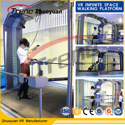 총격사건 총 상점가를 위해 걷는 가상 현실 시뮬레이터 360 ° 맨 위 추적