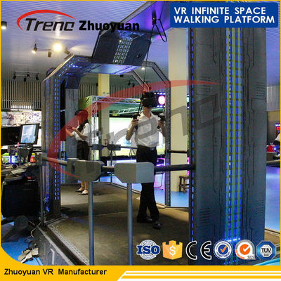 비디오 게임 상호 작용하는 플랫폼을 가진 맨 위 추적 VR 우주 유영 시뮬레이터