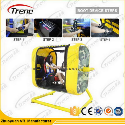 테마 파크 게임 비행 조이스틱을 가진 360도 비행 모의 조종 장치