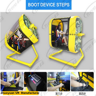 유원지 720 HTC 유리를 가진 정도 황색 VR 비행 모의 조종 장치 220 볼트