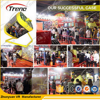 좌석에게 360도 3d VR 유리를 가진 비디오 게임 VR 비행 모의 조종 장치를 몸짓으로 알리십시오